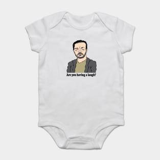 RICKY GERVAIS FAN ART!!! Baby Bodysuit